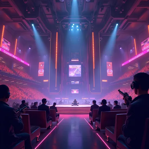 Sci-Fi Team Shooter Arena